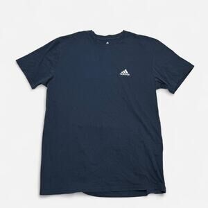 Adidas Golf Navy Blue Logo T-Shirt Mens Large